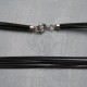 Cordone multifilo chiusura in argento